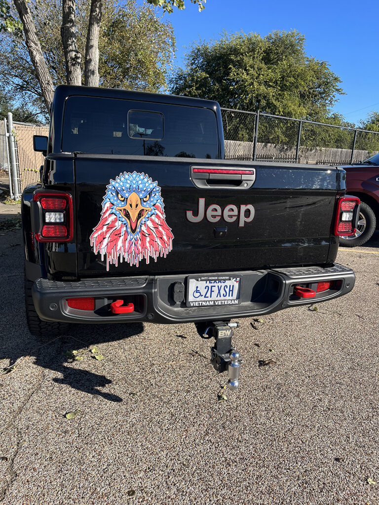 Eagle Graphic Tailgate