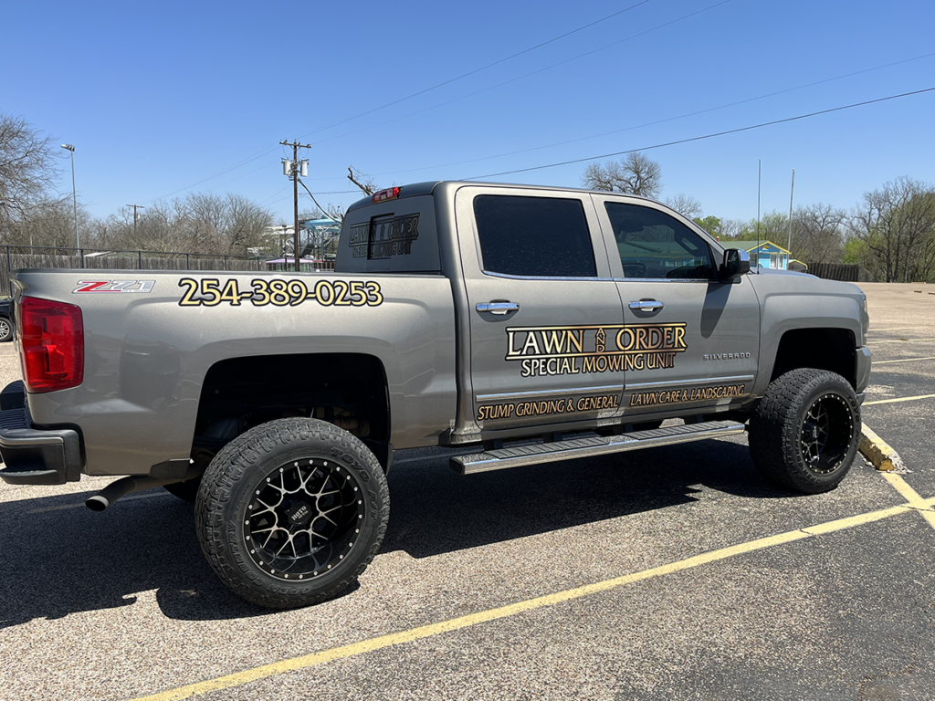 Lawn and Order Truck